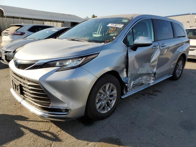 TOYOTA SIENNA XLE 2022 5tdyrkec8ns115473