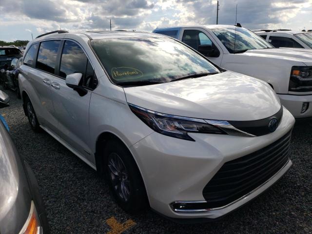 TOYOTA SIENNA XLE 2021 5tdyrkec9ms022184