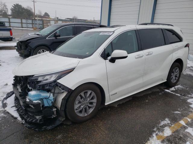 TOYOTA SIENNA XLE 2021 5tdyrkec9ms036747