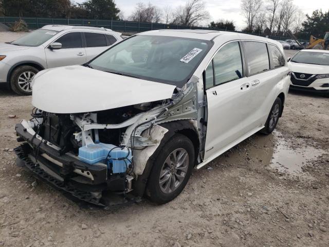 TOYOTA SIENNA XLE 2021 5tdyrkec9ms054052