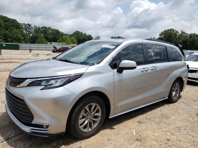 TOYOTA SIENNA XLE 2021 5tdyrkec9ms060353