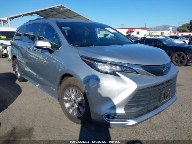 TOYOTA SIENNA 2021 5tdyrkec9ms062930