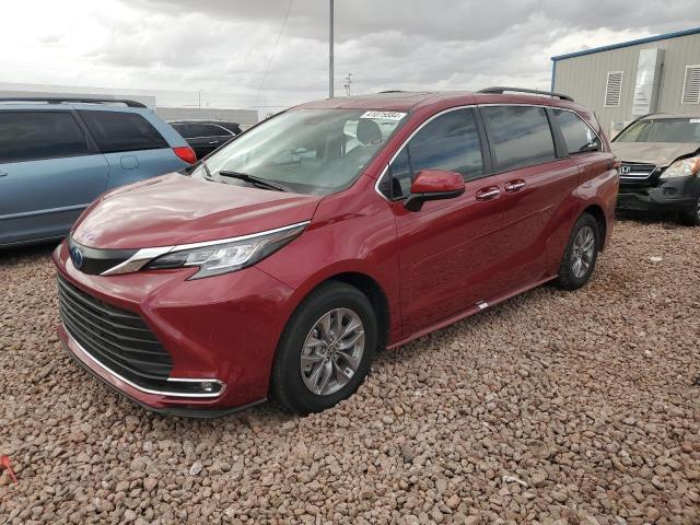 TOYOTA SIENNA XLE 2022 5tdyrkec9ns110797