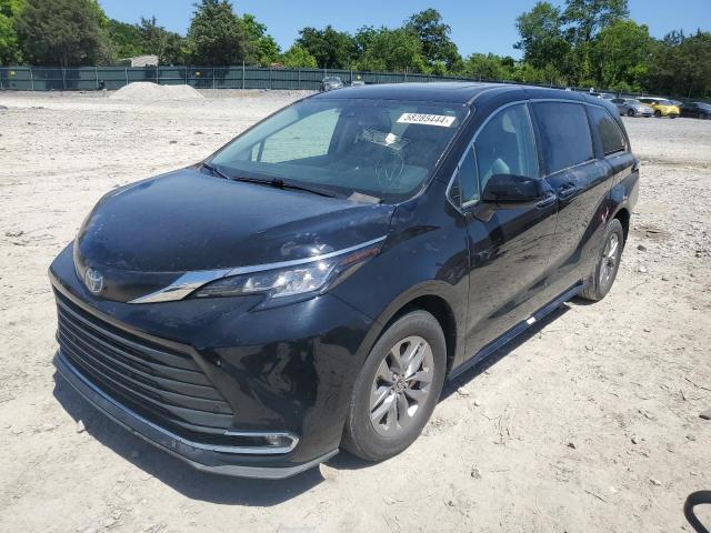 TOYOTA SIENNA XLE 2022 5tdyrkec9ns125672