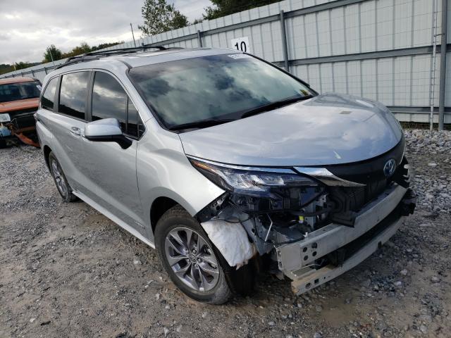 TOYOTA SIENNA XLE 2021 5tdyrkecxms002929