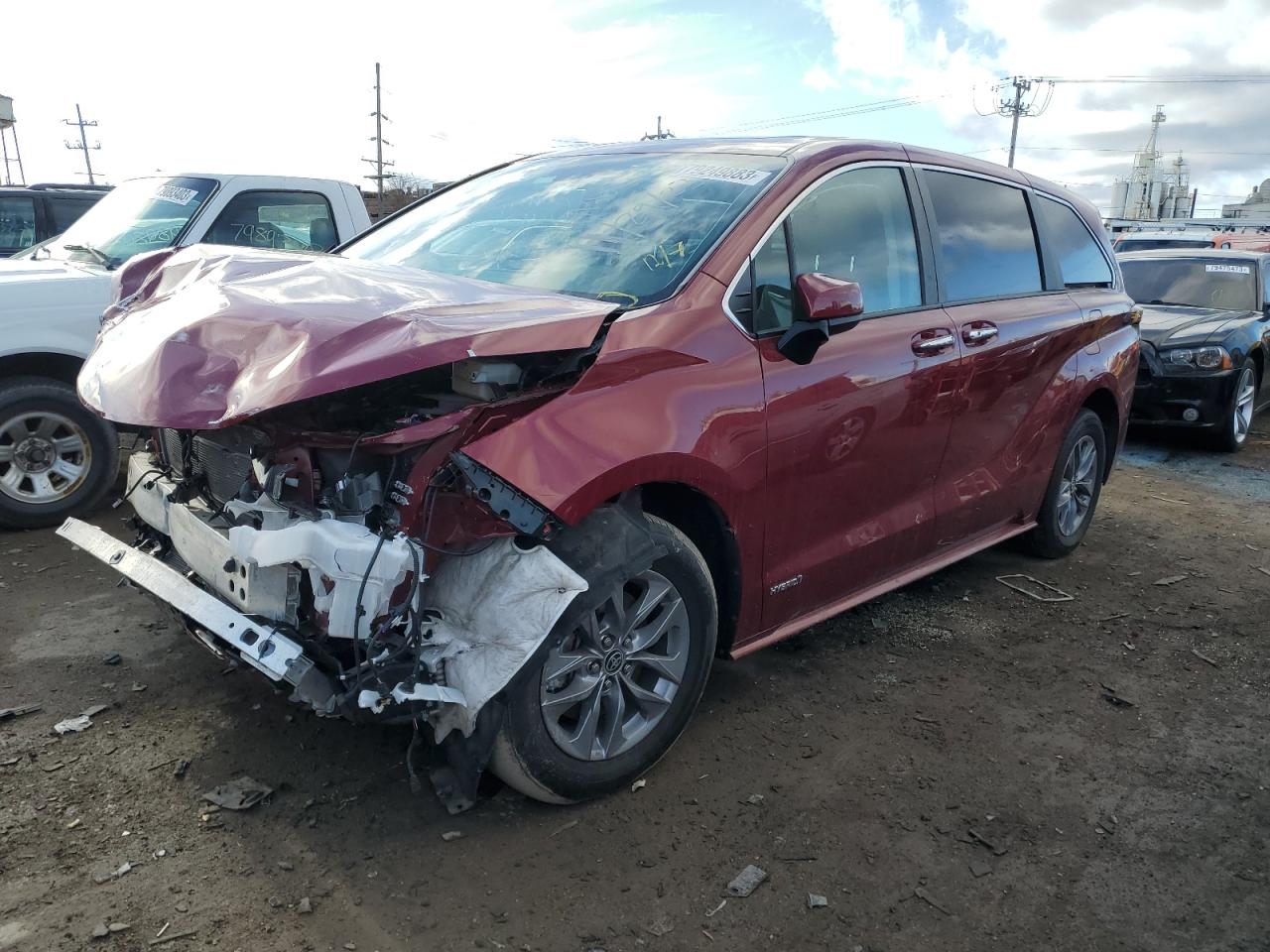 TOYOTA SIENNA 2021 5tdyrkecxms006916