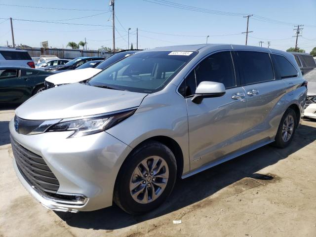 TOYOTA SIENNA XLE 2021 5tdyrkecxms011615