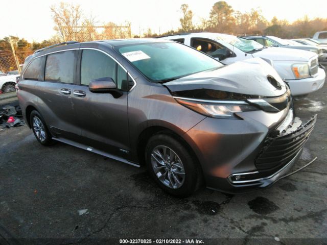 TOYOTA SIENNA 2021 5tdyrkecxms015762