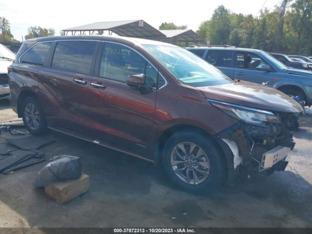 TOYOTA SIENNA 2021 5tdyrkecxms027667