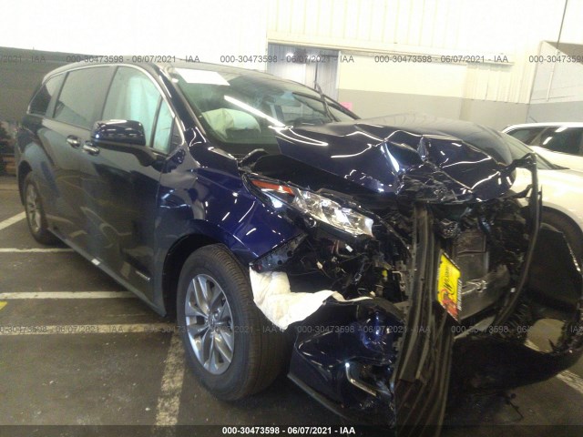 TOYOTA SIENNA 2021 5tdyrkecxms038538