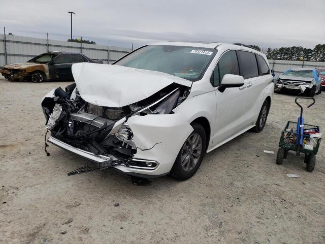 TOYOTA SIENNA XLE 2022 5tdyrkecxns118665