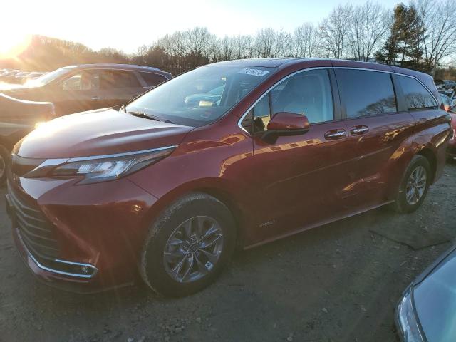 TOYOTA SIENNA XLE 2021 5tdyskfc2ms006556