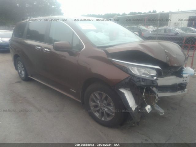 TOYOTA SIENNA 2021 5tdyskfc2ms011918