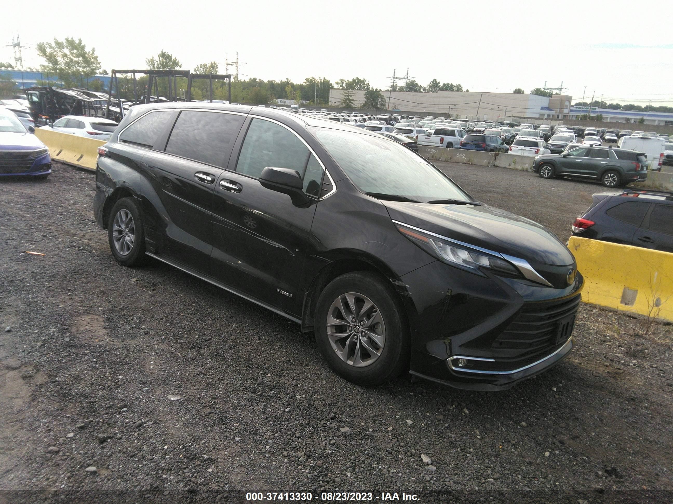 TOYOTA SIENNA 2021 5tdyskfc4ms018756