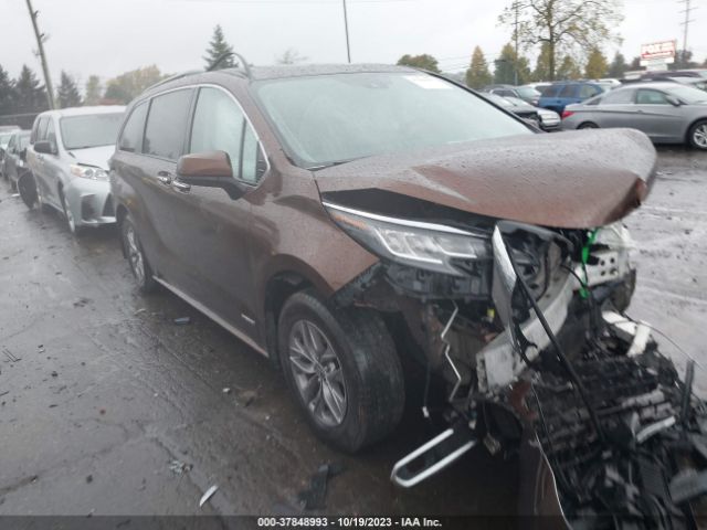 TOYOTA SIENNA 2021 5tdyskfc4ms033435