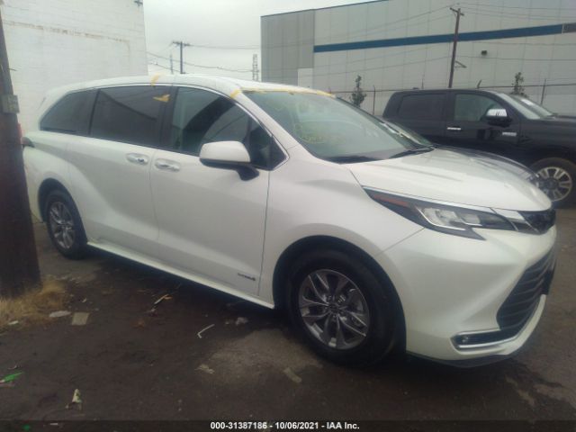 TOYOTA SIENNA 2021 5tdyskfc5ms012917