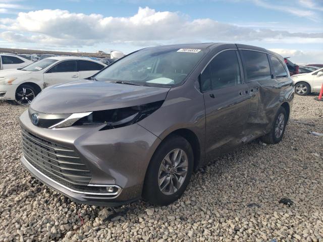 TOYOTA SIENNA XLE 2023 5tdyskfc5ps080350