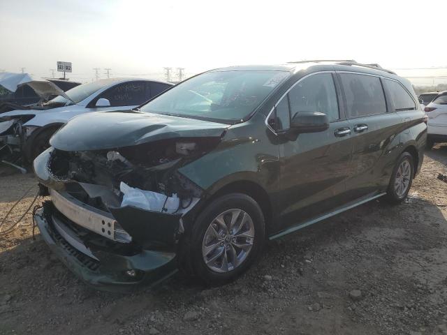 TOYOTA SIENNA XLE 2022 5tdyskfc6ns061836