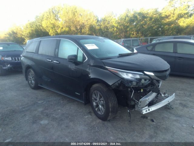 TOYOTA SIENNA 2021 5tdyskfc7ms020517