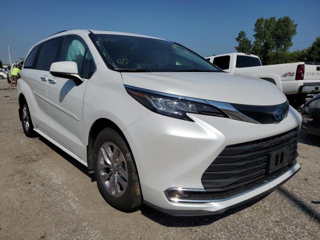 TOYOTA SIENNA XLE 2022 5tdyskfc7ns057889