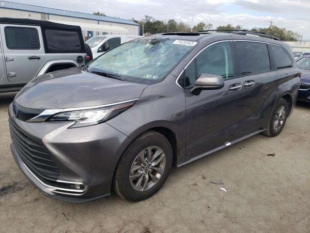 TOYOTA SIENNA XLE 2023 5tdyskfc7ps077594