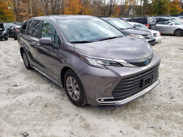 TOYOTA SIENNA XLE 2021 5tdyskfc8ms013494