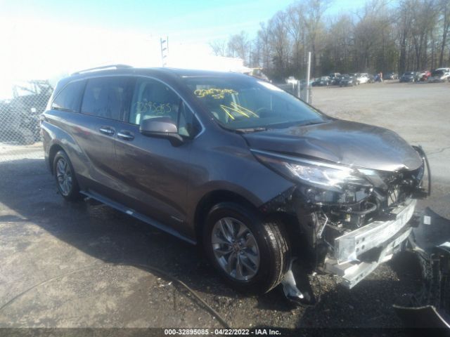 TOYOTA SIENNA 2021 5tdyskfc8ms029016