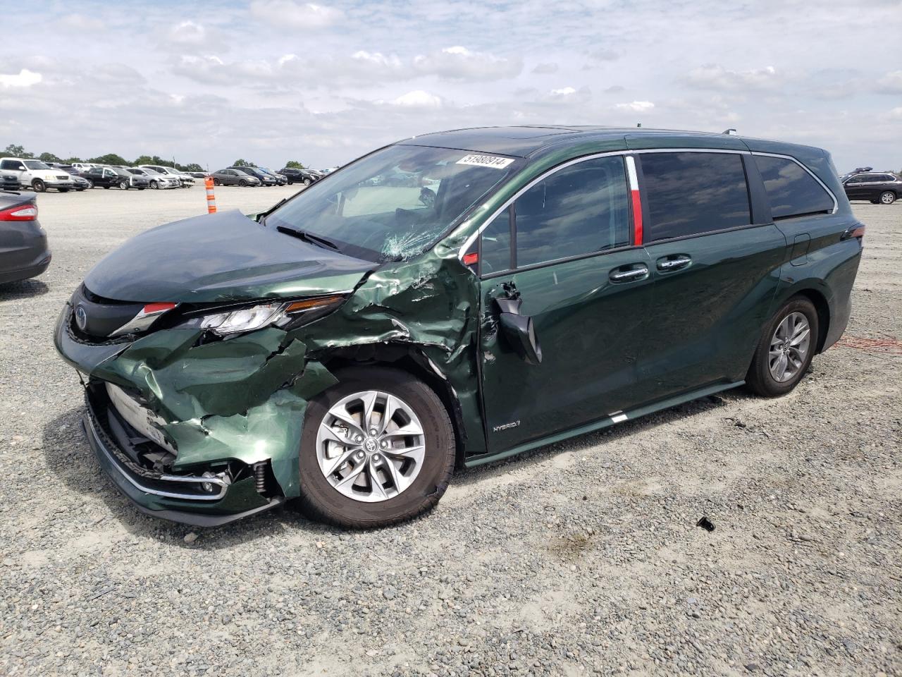 TOYOTA SIENNA 2021 5tdyskfc9ms001368