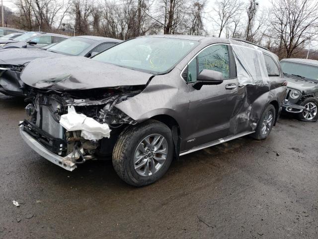 TOYOTA SIENNA XLE 2021 5tdyskfcxms036551