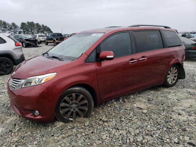 TOYOTA SIENNA XLE 2017 5tdyz3dc0hs781576