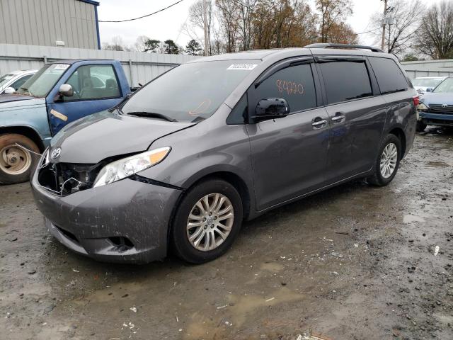 TOYOTA SIENNA XLE 2017 5tdyz3dc0hs805309