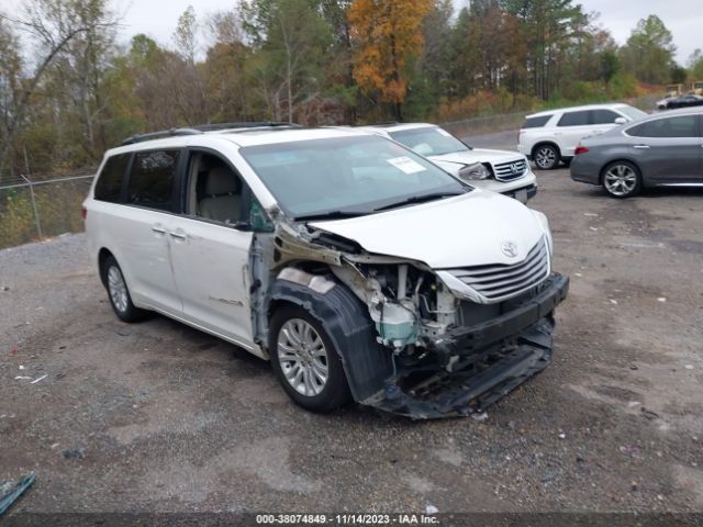 TOYOTA SIENNA 2017 5tdyz3dc0hs813555