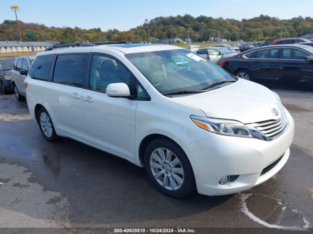 TOYOTA SIENNA 2017 5tdyz3dc0hs817525