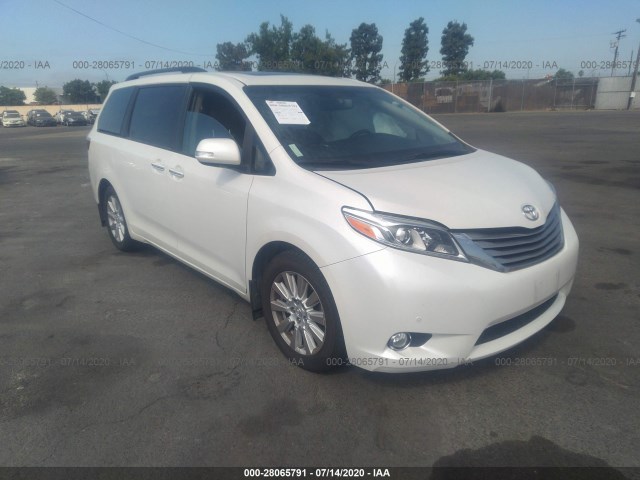 TOYOTA SIENNA 2017 5tdyz3dc0hs829691