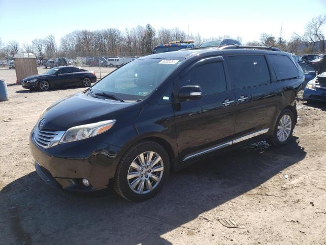 TOYOTA SIENNA XLE 2017 5tdyz3dc0hs831747