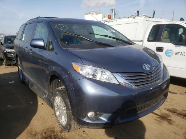 TOYOTA SIENNA XLE 2017 5tdyz3dc0hs868412