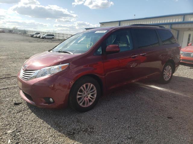 TOYOTA SIENNA XLE 2017 5tdyz3dc0hs892984