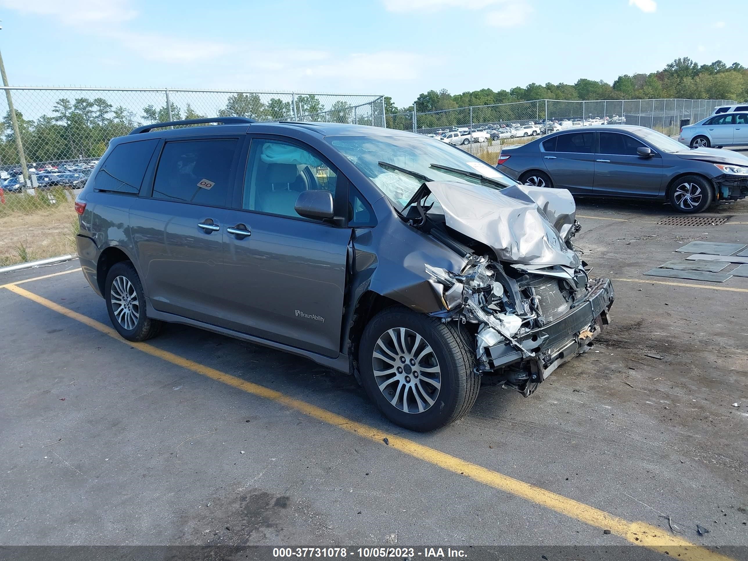 TOYOTA SIENNA 2020 5tdyz3dc0ls023326