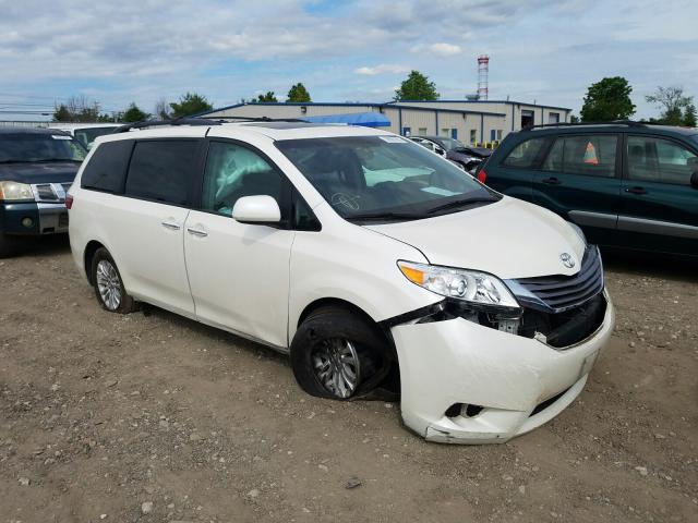 TOYOTA SIENNA XLE 2017 5tdyz3dc1hs767461