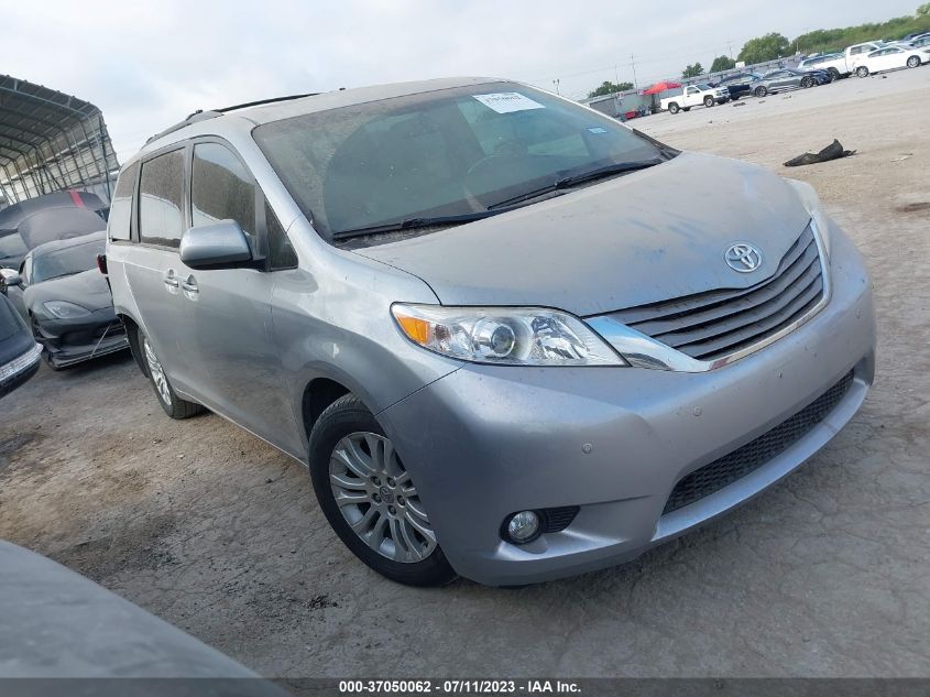 TOYOTA SIENNA 2017 5tdyz3dc1hs772255