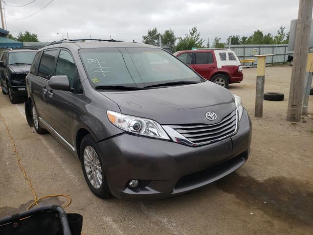 TOYOTA SIENNA XLE 2017 5tdyz3dc1hs782767