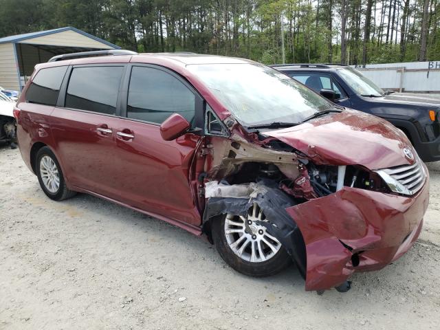 TOYOTA SIENNA XLE 2017 5tdyz3dc1hs785815