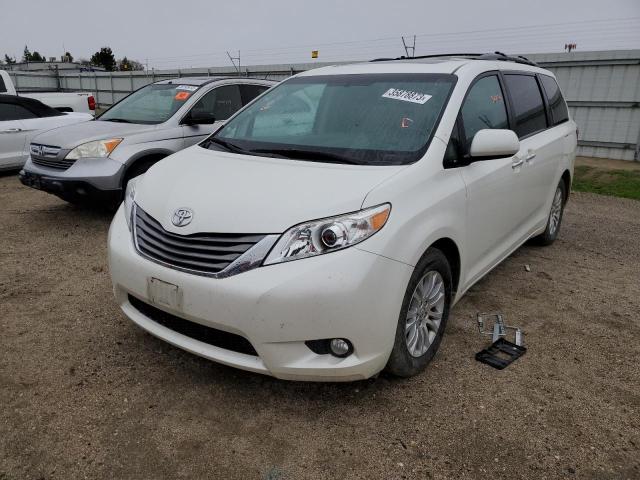 TOYOTA SIENNA XLE 2017 5tdyz3dc1hs789511