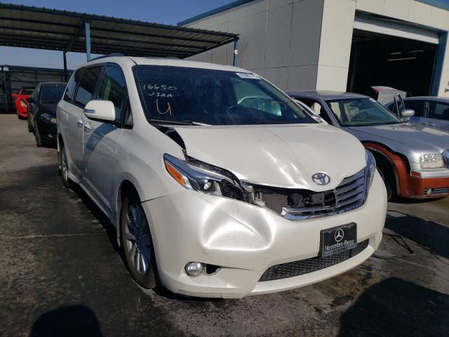 TOYOTA SIENNA XLE 2017 5tdyz3dc1hs809322