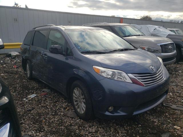 TOYOTA SIENNA XLE 2017 5tdyz3dc1hs814956