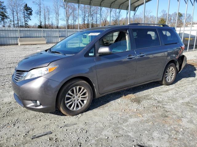 TOYOTA SIENNA XLE 2017 5tdyz3dc1hs815931