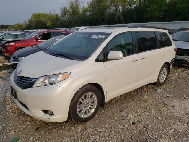 TOYOTA SIENNA XLE 2017 5tdyz3dc1hs820496