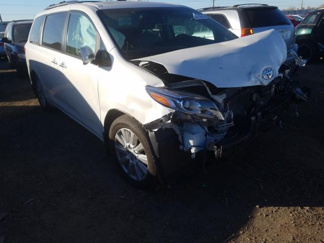 TOYOTA SIENNA XLE 2017 5tdyz3dc1hs821969