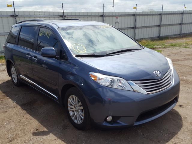 TOYOTA SIENNA XLE 2017 5tdyz3dc1hs829991