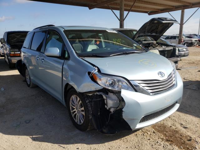 TOYOTA SIENNA XLE 2017 5tdyz3dc1hs837508